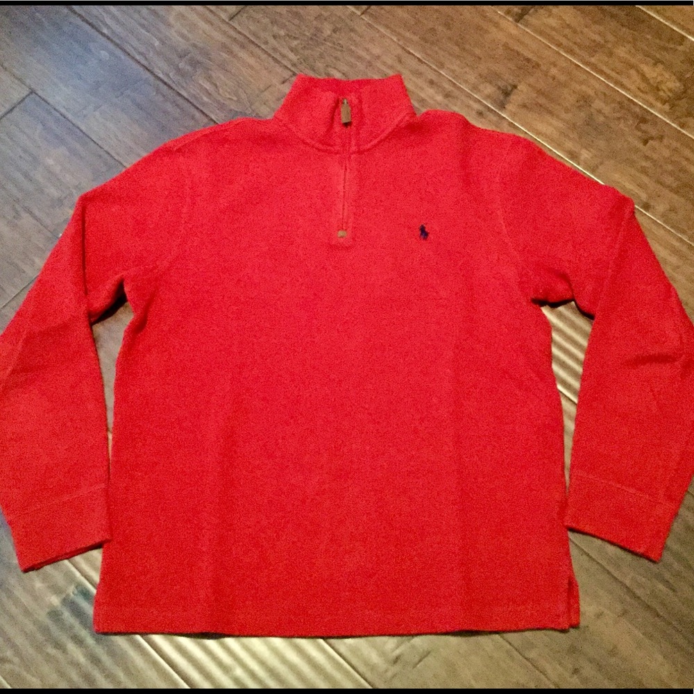 Polo Ralph Lauren Cotton ¼ Zip Sweater